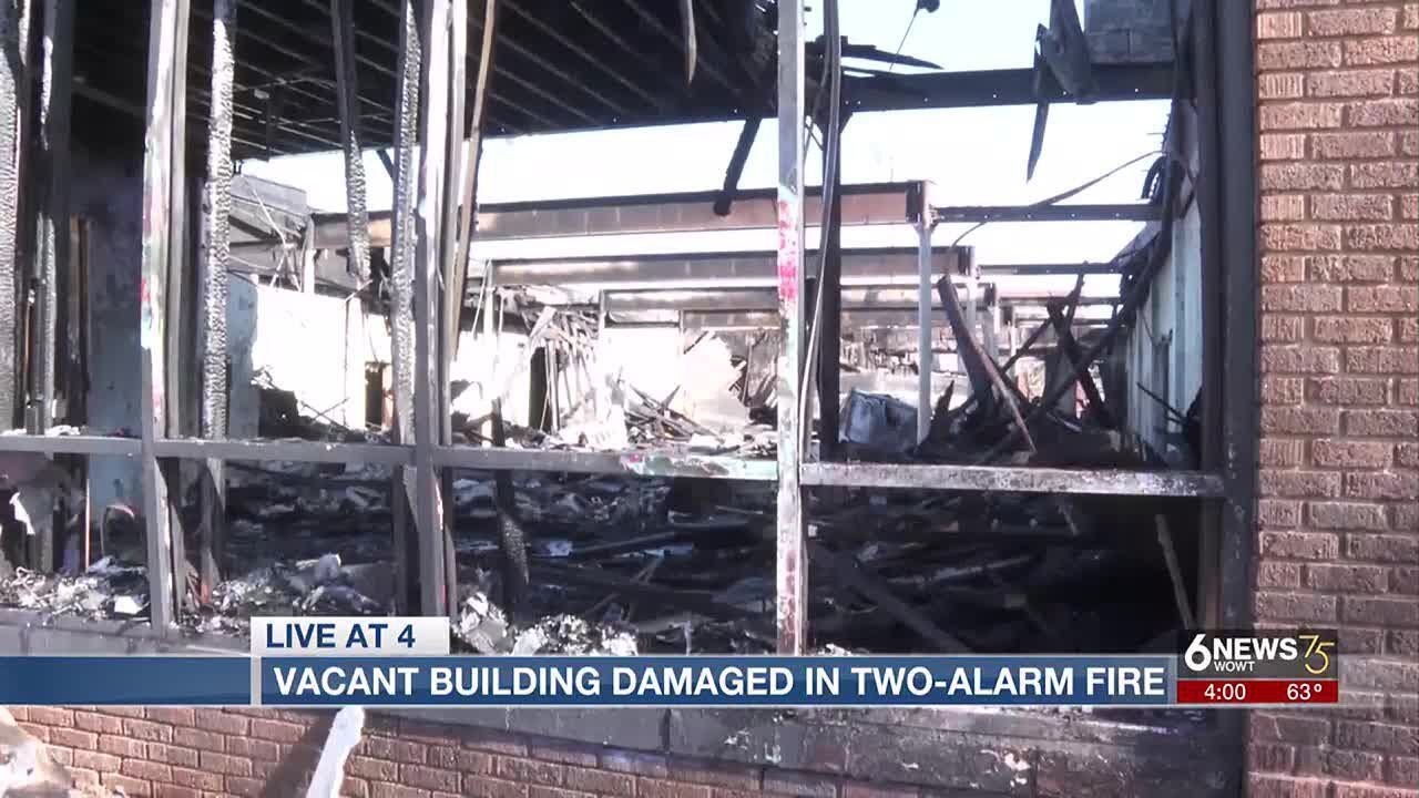Two-alarm fire at vacant downtown building leaves behind heavy damage ...