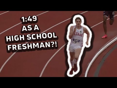 U.S. High School Freshman Class RECORD! Cooper Lutkenhaus Runs Insane 1:49.84 800m At UIL 5A States