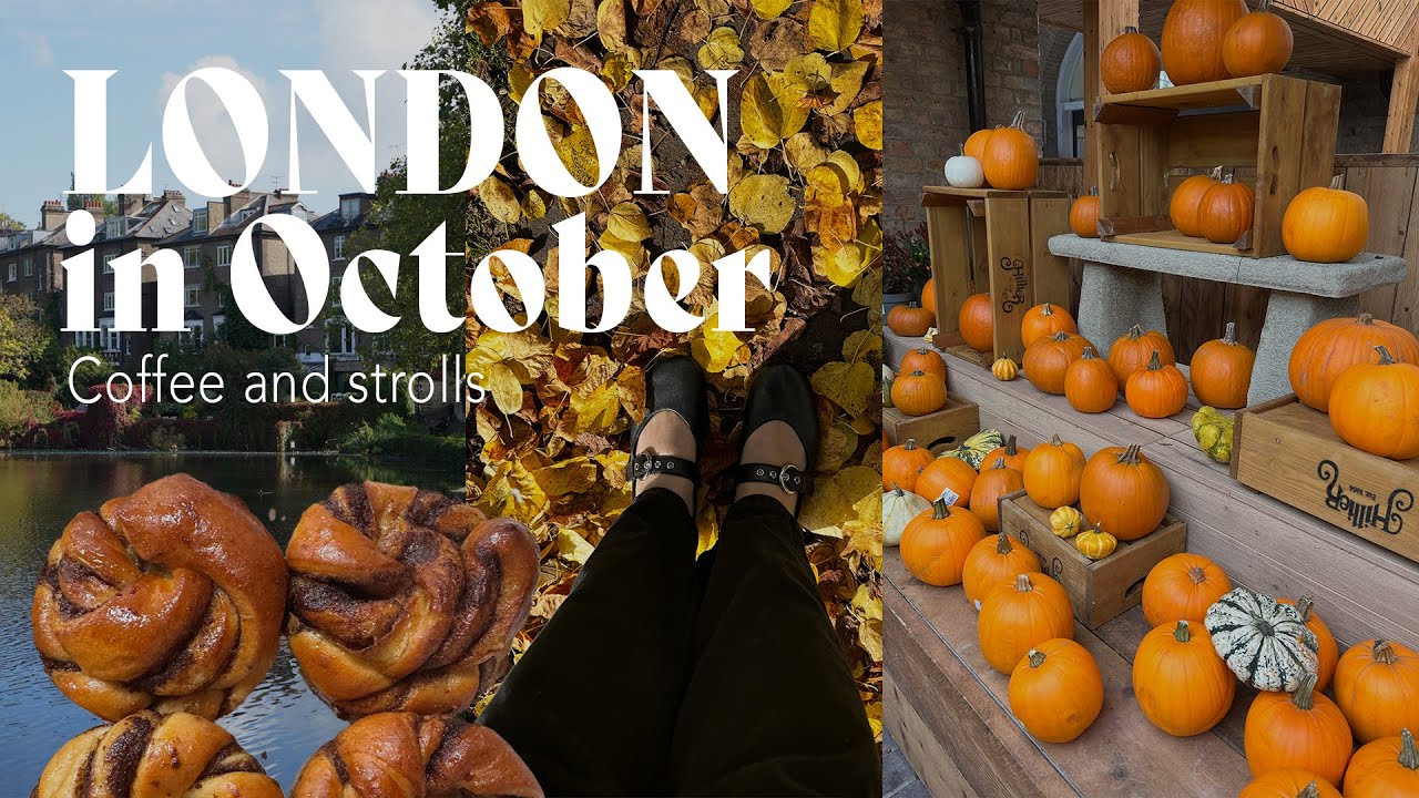 London Autumn Vlog | Cosy October Days in Hamstead, Hyde Park & Richmond
