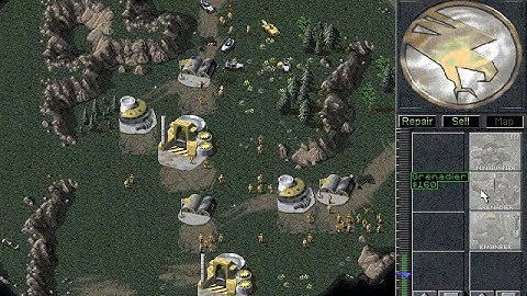 C&C "Tiberian Dawn for Pros" testing - GDI Mission 3