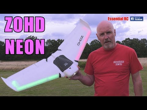 ZOHD Orbit NEON Night Flying Wing RC Airplane FPV PNP (Integrated LED Light Strip)