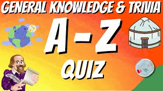 A-Z General Knowledge & Trivia Quiz, 26 Questions, Answers are in alphabetical order. Try to beat 20 screenshot 3