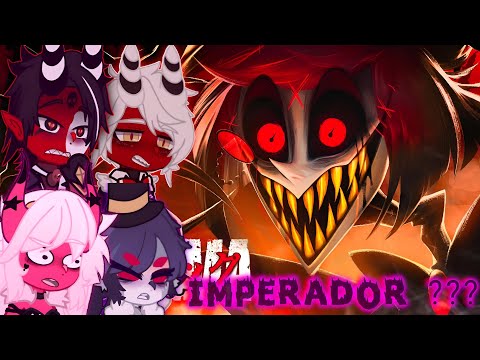 🩸 Helluva Boss 🩸 React Alastor 😈🎙️  Sinal Infernal | Alastor ( Hazbin Hotel React ) | Enygma - GC