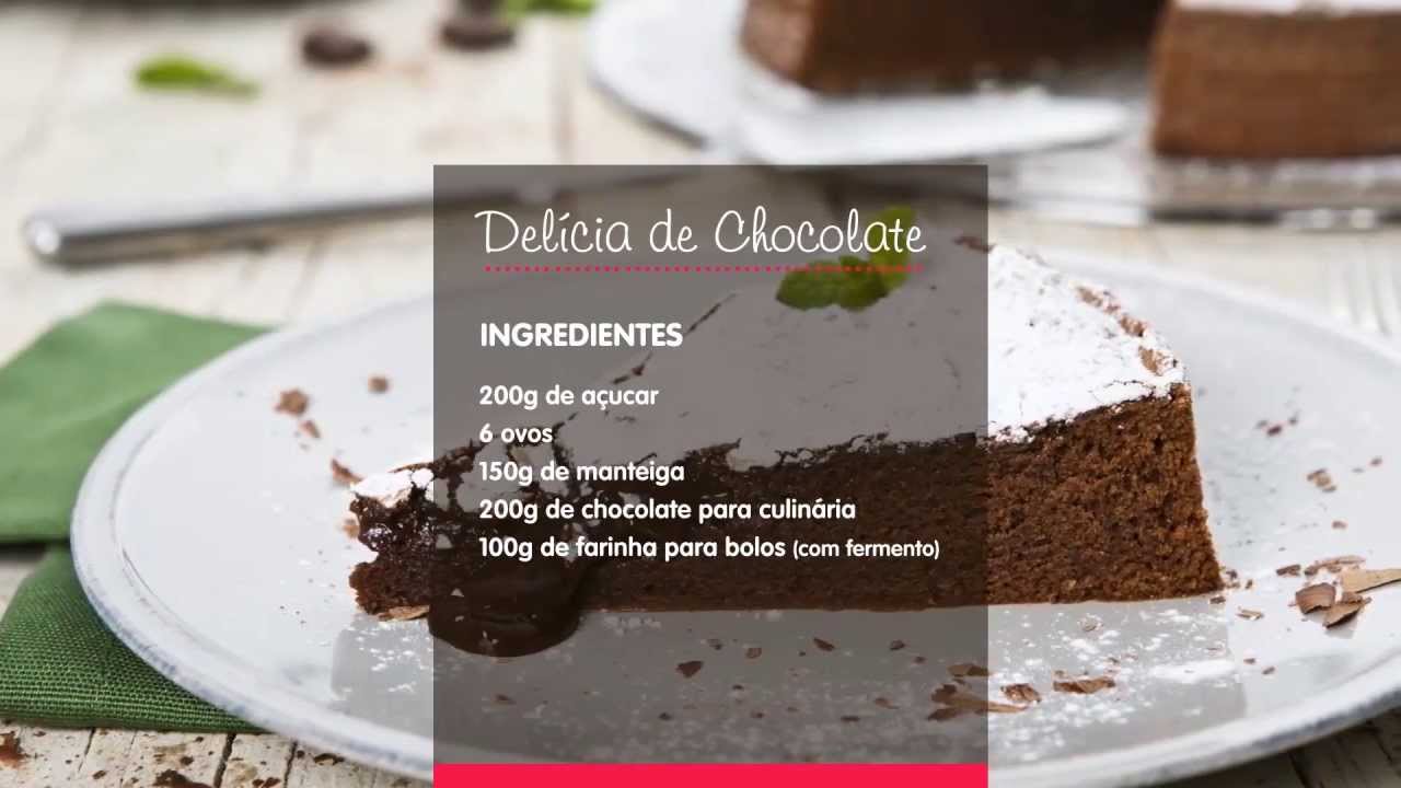 Delícia de Chocolate - Receitas Cookii Flama