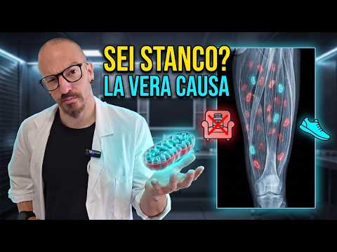 Video Mitocondri: perché sei sempre stanco (e come averne di più)