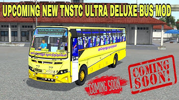 NEW TNSTC RE BUILD ULTRA DELUXE BUS MOD|UPCOMING MOD|BUS SIMULATOR INDONESIA 4.3.2
