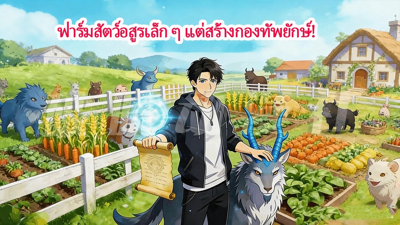 เปิดระบบฟาร์มอสูรสุดโกง! เลี้ยงหมาป่ากลายเป็นกองทัพ ต่อสู้บนเส้นทางเซียน!