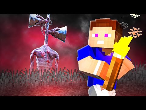 Криповая История SCP *СИРЕНОГОЛОВЫЙ* в Майнкрафт!