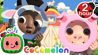 Old MacDonald with JJ & Friends! | Animals for Cartoons Kids | Learn about Animals