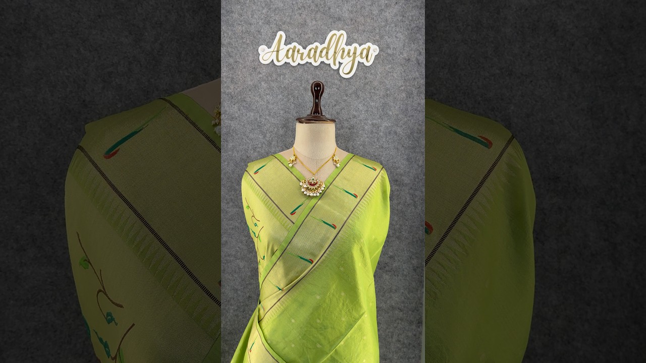 Soft Khadi Raw Silk Rich Paithani Saree