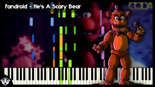 Fandroid - He’s A Scary Bear | Piano + Cello + Drums Cover