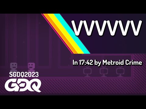 VVVVVV by Metroid Crime in 17:42 - Summer Games Done Quick 2023