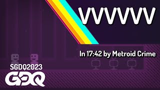 VVVVVV  by Metroid Crime in 17:42  Summer Games Done Quick 2023