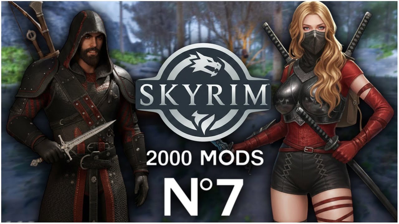 SKYRIM 2000 MODS LET'S PLAY FR #7 PLEINS DE PETITES QUÊTES