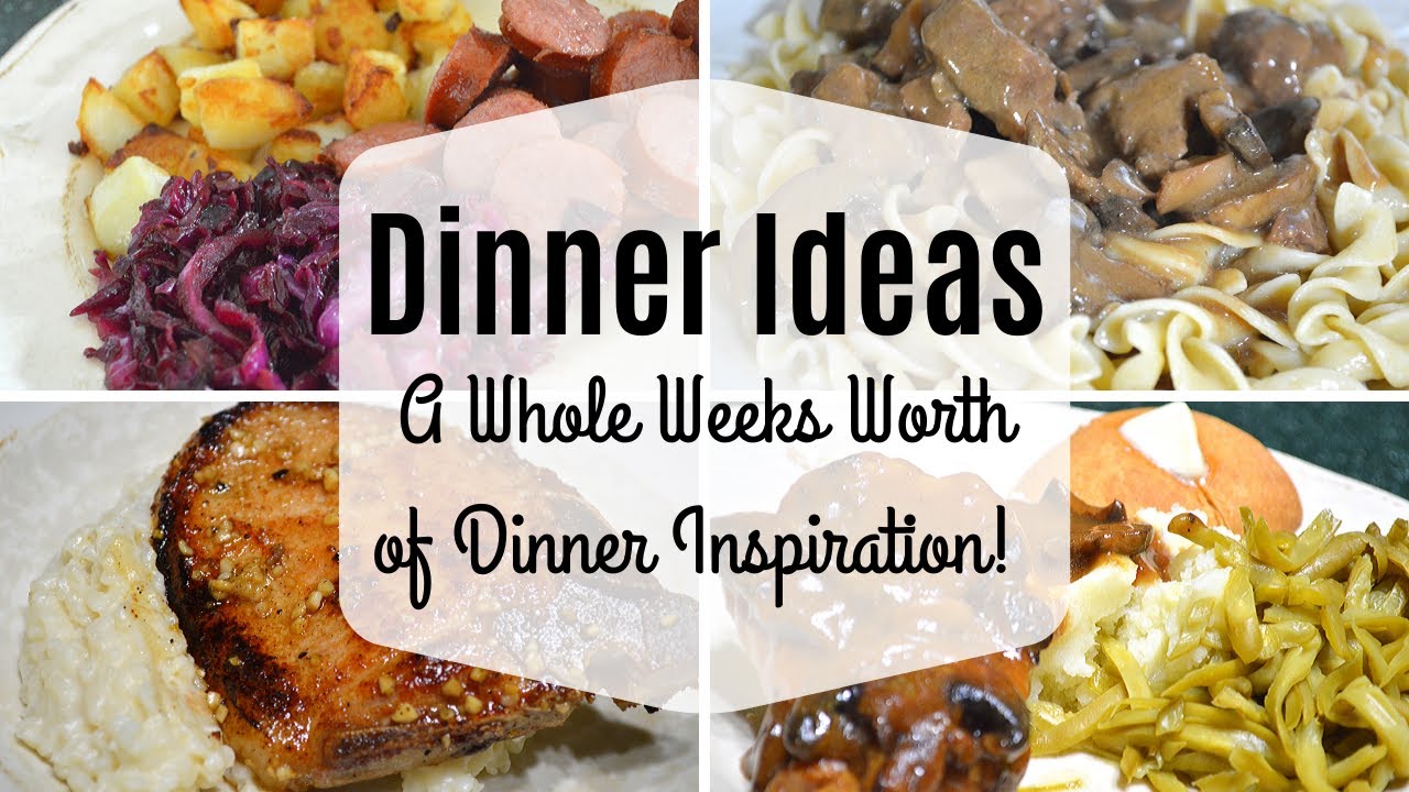 Dinner Ideas I What's for Dinner? I Dinner Inspiration I What we had ...
