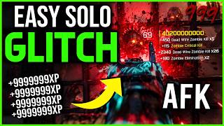*NEW* SOLO AFK UNLIMITED XP GLITCH BO7! GODMODE XP CAMO GLITCH DO ASAP ZOMBIES GLITCH!