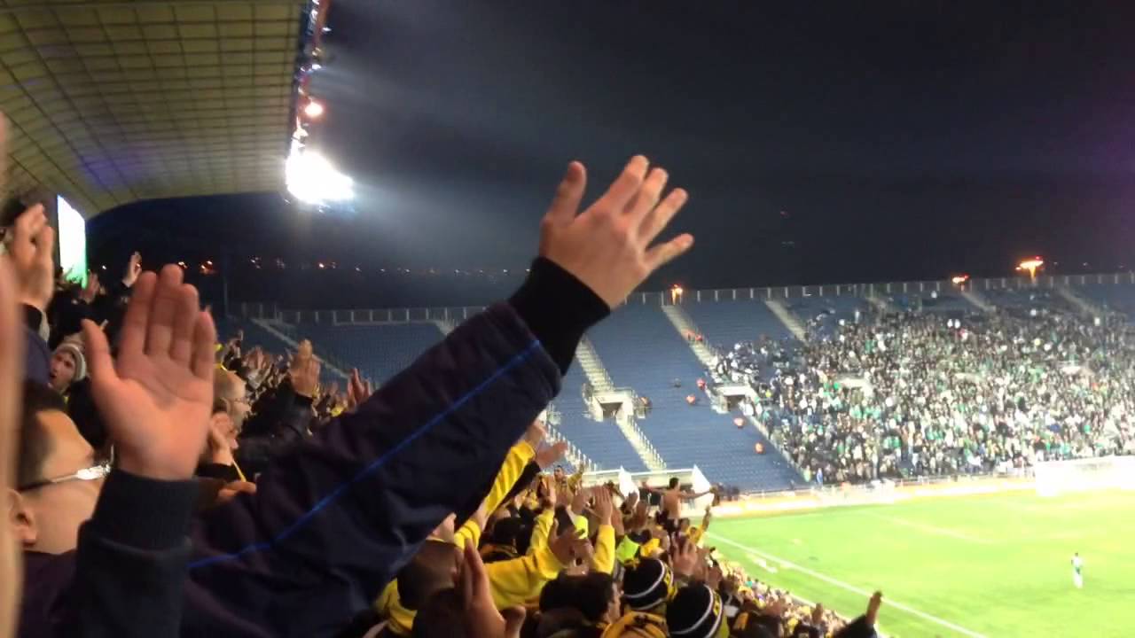 בית״ר ירושלים נגד מכבי חיפה - 10,9,8 + אני צהוב שחור בנשמה