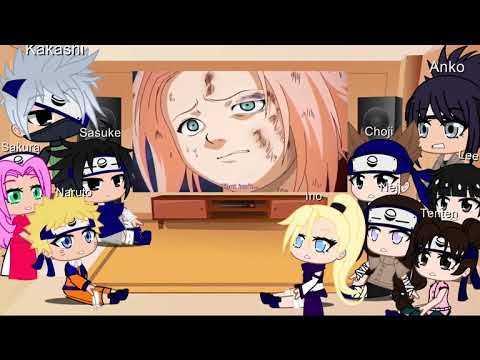 Naruto, his Past Friends and Sensei's react to Sasuke's Seal|Gacha Clup\\Life|Paru-chan~