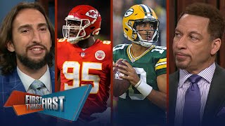 Chiefs star post cryptic message, Love proclaims he’s a baller, Colts QB1 | NFL | FIRST THINGS FIRST