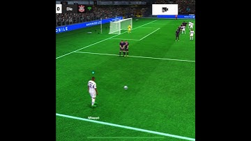 tutorial on how to score a free kick #eafcmobile24 #fifamobile #fifa #eafc #shorts
