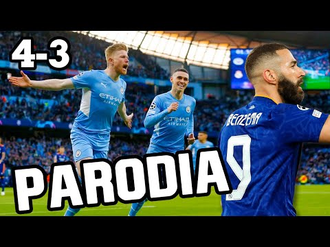 Canción Manchester City vs Real Madrid 4-3 (Parodia PAULO LONDRA || BZRP Music Sessions #23)