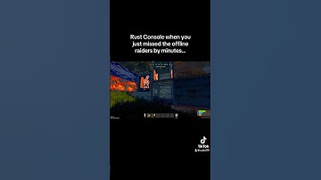 Rust Console I woke to being offline raided…#shorts #rust #rustconsole