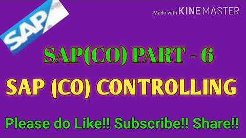 SAP - FICO (SESSION-84) || PART - 6 SAP (CO) CONTROLLING || SAPFICO REALTIME TRAINING | SAP