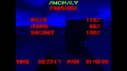 Anomaly Report Map 30 UV-Max in 2:33:170 on PS4