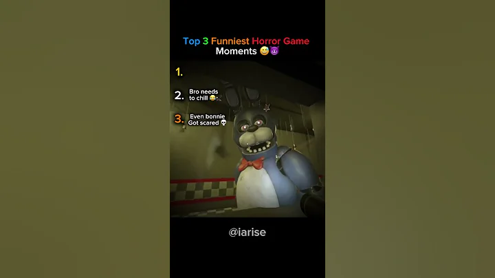 Top 3 funniest horror game moments 😂💀 (Relax and laught with us)