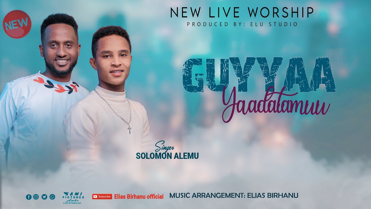 Solomon  Alamu  Guyyaa Yaadatamuu  New Oromo  Protestant Live worship Elu Studio2021