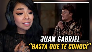 MOVED TO TEARS!! | Juan Gabriel - Hasta Que Te Conocí (En Vivo Live) | REACTION