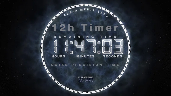 12 Hours Countdown / Timer (Electric Universe)