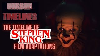 The Timeline of Stephen King Film Adaptations