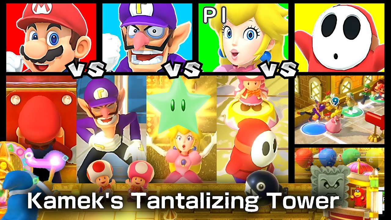 Super Mario Party Kamek's Tantalizing Tower 30 turns #4