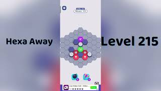🧠 Hexa Away Level 215 Walkthrough
