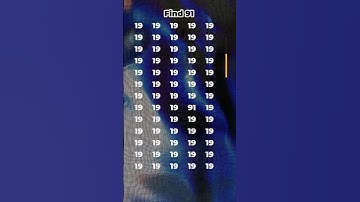 Can you find 91? #puzzle #brainteaser #numberchallenge