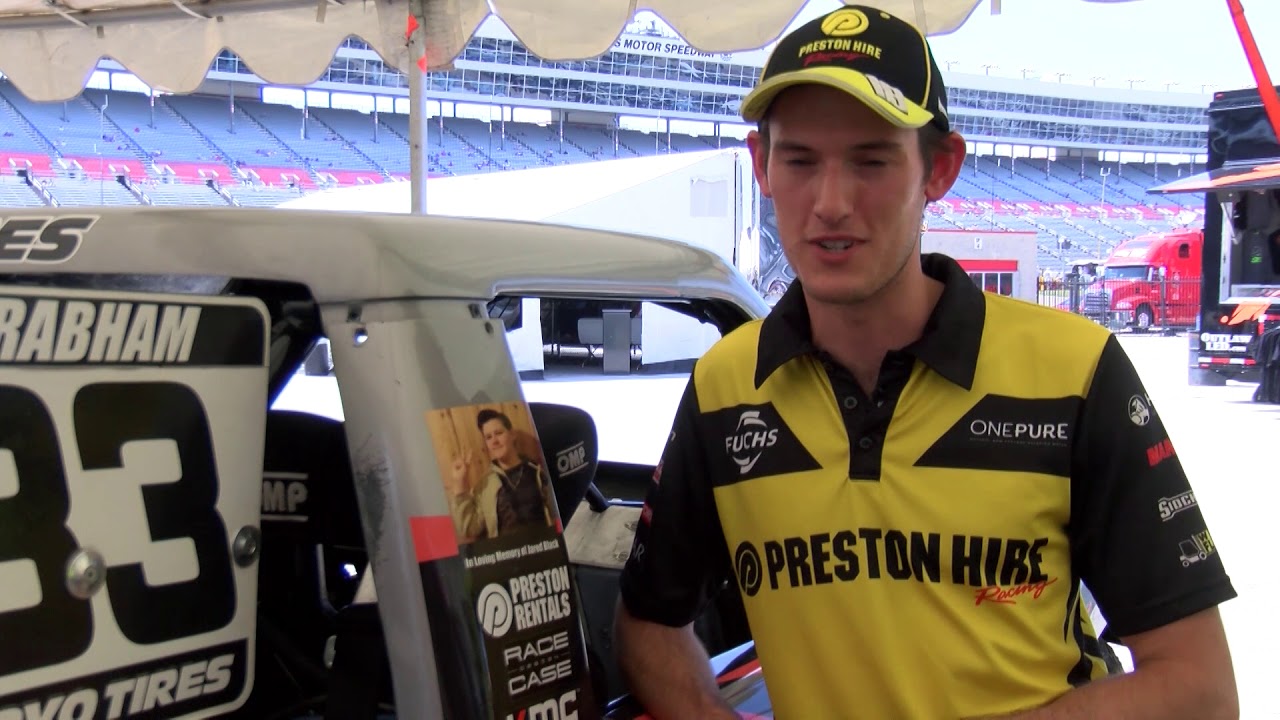 Santa Fe HS shooting victim honored by Stadium SUPER Trucks driver Matt Brabham video to gif