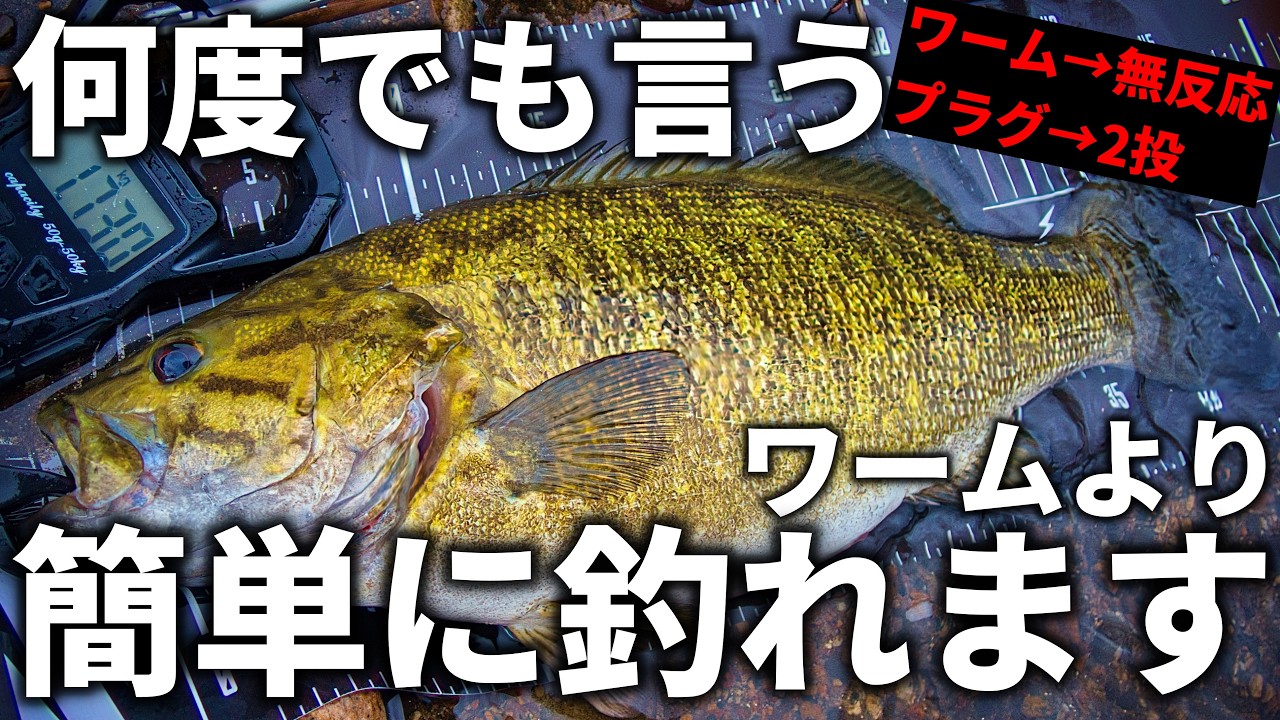 【まだワームで粘ってるの？】釣れない時間を一撃で打破する超1軍ルアー