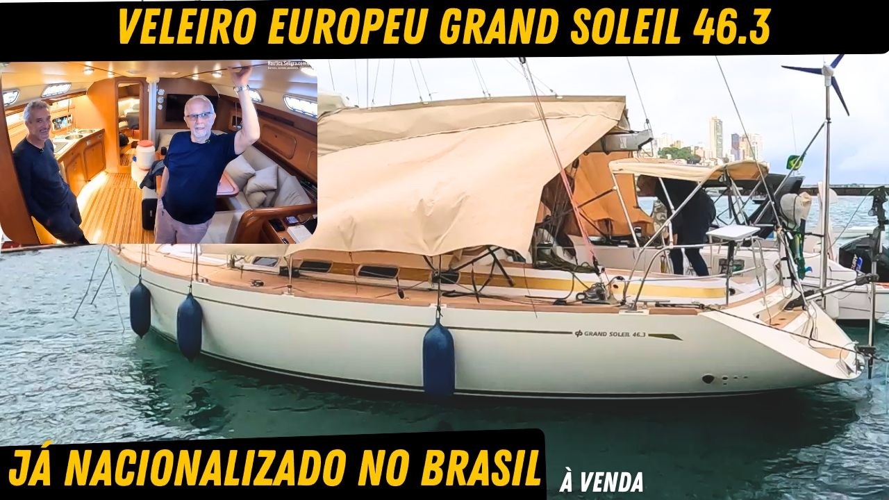 Veleiro Grand Soleil 46.3 EUROPEU já nacionalizado no Brasil à venda