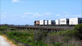 Trains around Napier Hawkes Bay New Zealand 26 October 2021