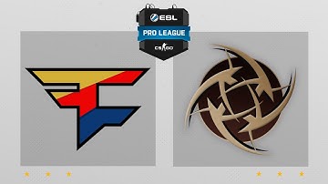 CS:GO - FaZe vs. NiP [Cache] Map 1 - ESL Pro League Season 4 - EU Matchday 7
