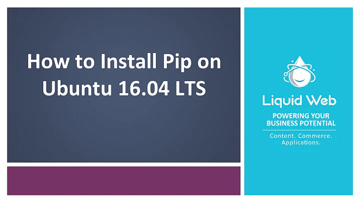 How to Install Pip on Ubuntu 16.04 LTS