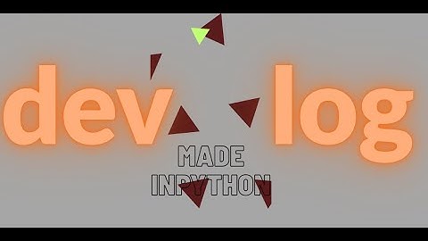 python game devlog