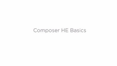 Composer Home Edition – Basics | Control4 Home Automation