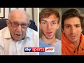 Captain Tom Moore reacts to video messages from the stars of F1 | Sky F1 Vodcast