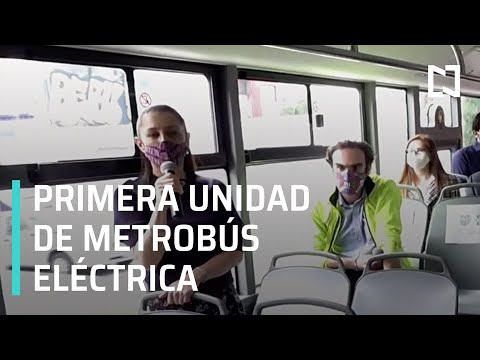 Presentan unidad eléctrica del Metrobús en CDMX - Paralelo 23