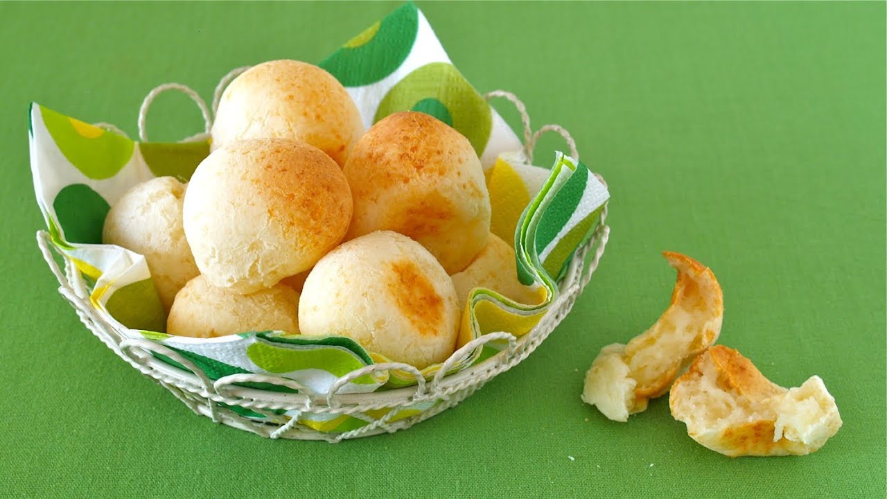 ⁣4 Ingredients NO EGG Japanese-Style Pão de Queijo (Cheese Bread) | OCHIKERON | Create Eat Happy :)