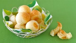 4 Ingredients NO EGG Japanese-Style Pão de Queijo (Cheese Bread) | OCHIKERON | Create Eat Happy :)