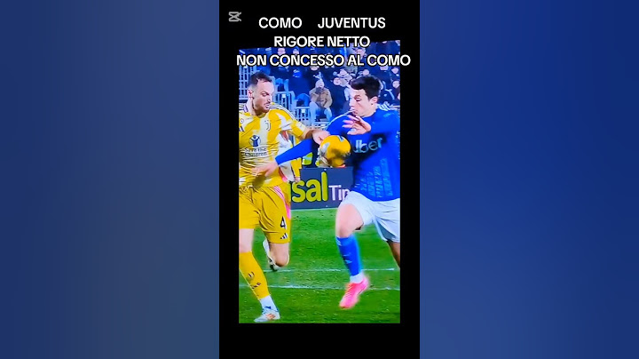 Como Juventus rigore netto non concesso al Como #calcio #seriea #juventus #penalty