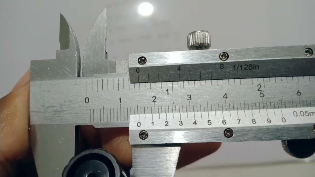 How to measure diameter by using vernier caliper vernier caliper